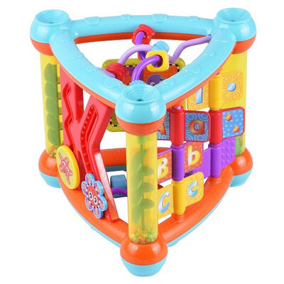 INFUNBEBE igračka za bebe trougao sa aktivnostima 4M+