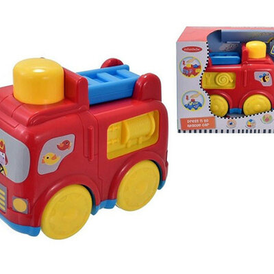 INFUNBEBE igračka za bebe vatrogasno vozilo sa aktivnostima 12M+