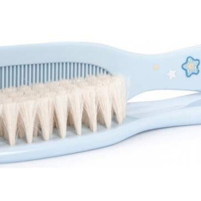 Canpol baby češalj i četka plava Newborn baby